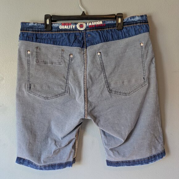 H&Q Fashion Denim Men's Shorts Waist 36 - Picture 5 of 12